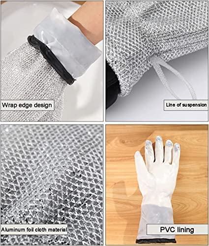Water proof dishwashing gloves one pcs - Image 5